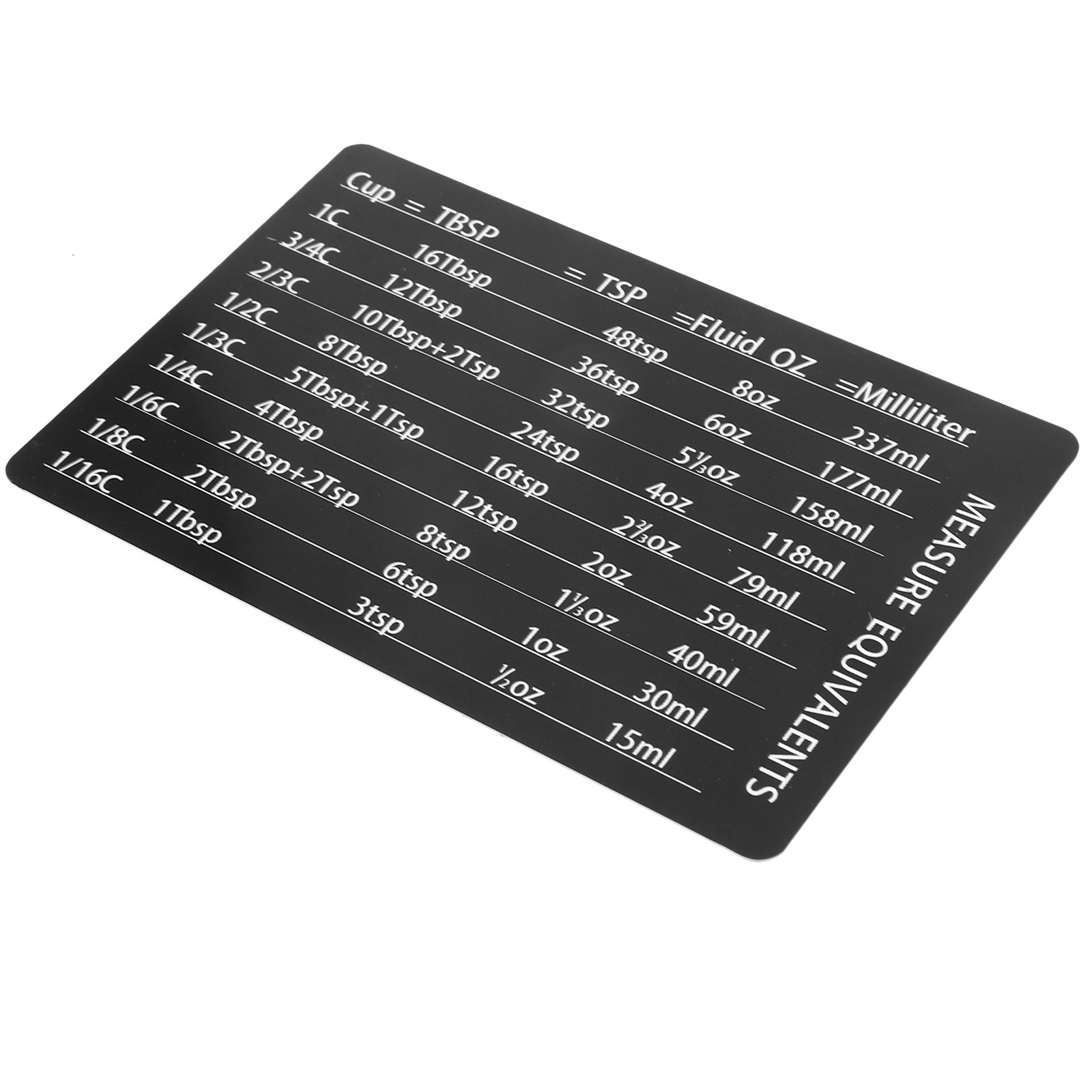 Tabla de Conversión Magnética  - Kitchen Baking Conversion Chart reseña y precio