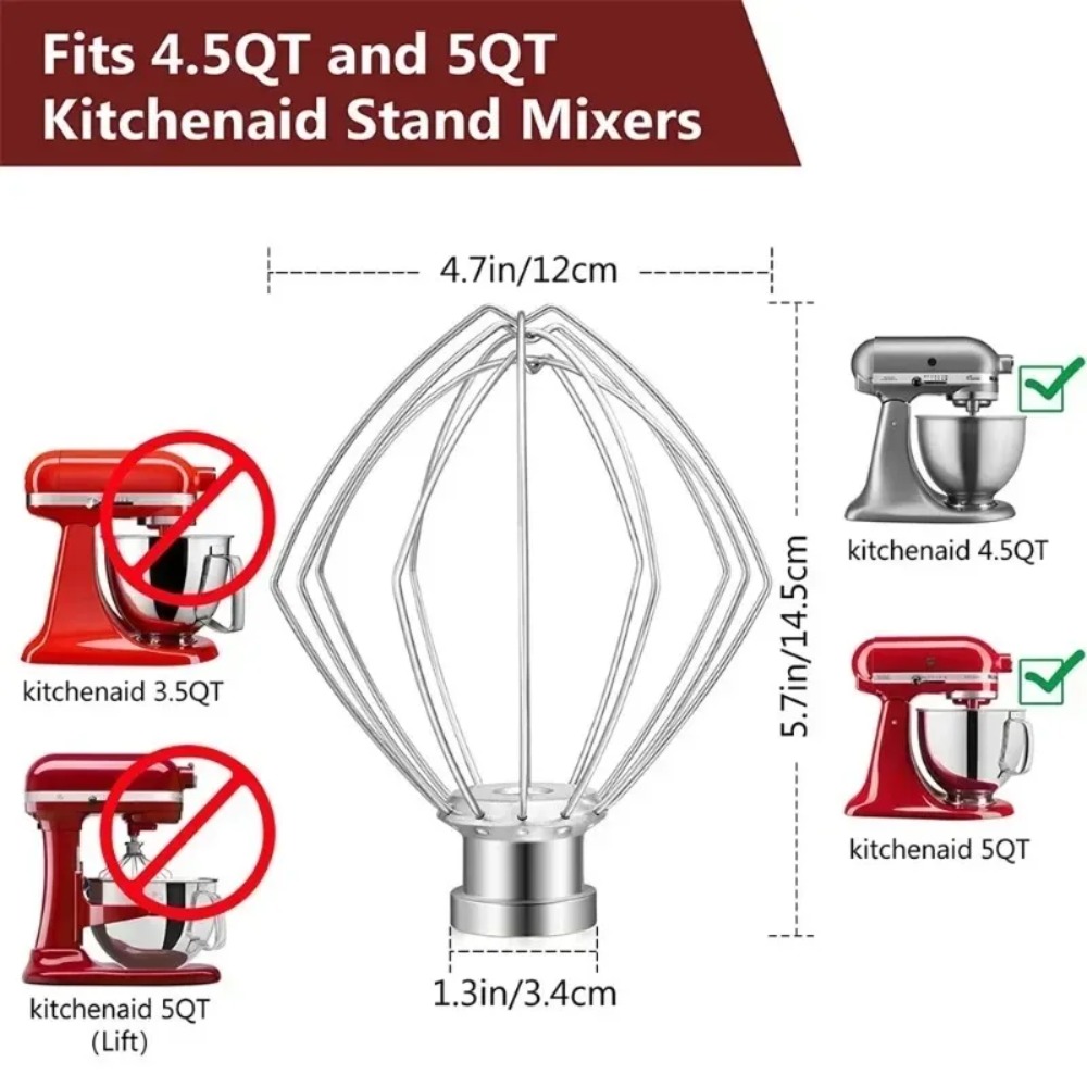 Batidor de Varillas de Acero d - Kitchenaid Baking Set reseña y precio