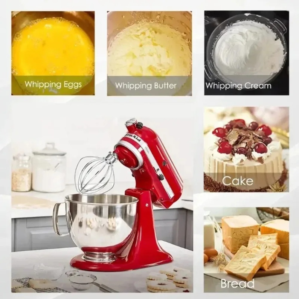 Batidor de Varillas de Acero d - Kitchenaid Baking Set reseña y precio