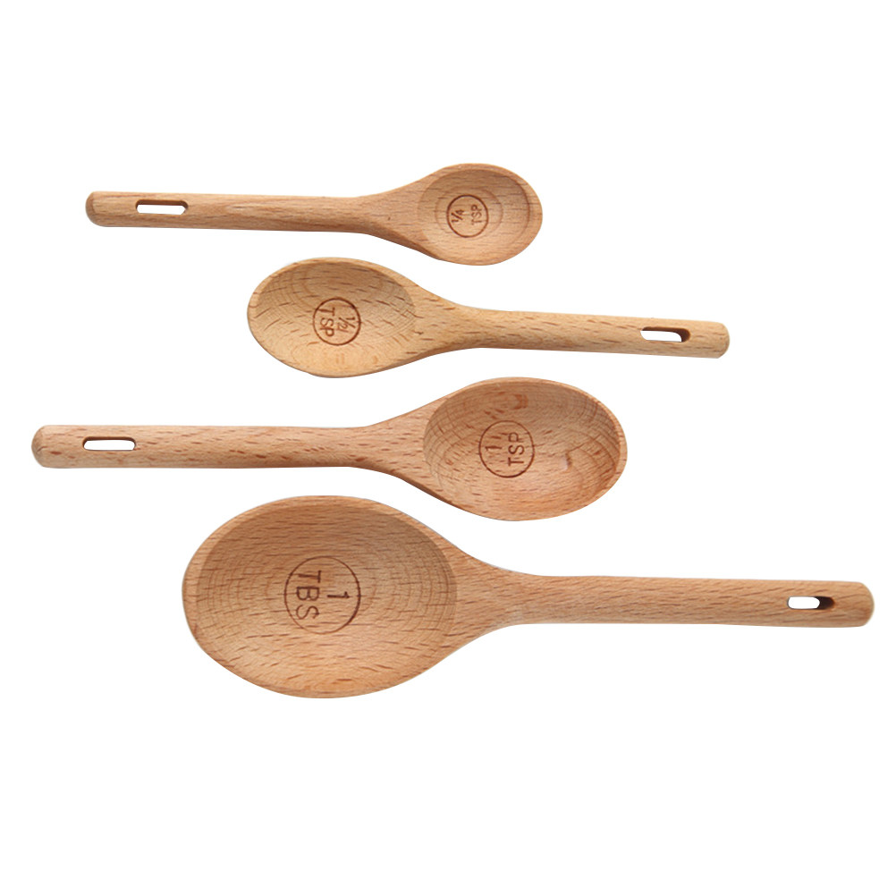 Juego de 4 Cucharas Medidoras  - Baking (Kitchen Ingredient) reseña y precio