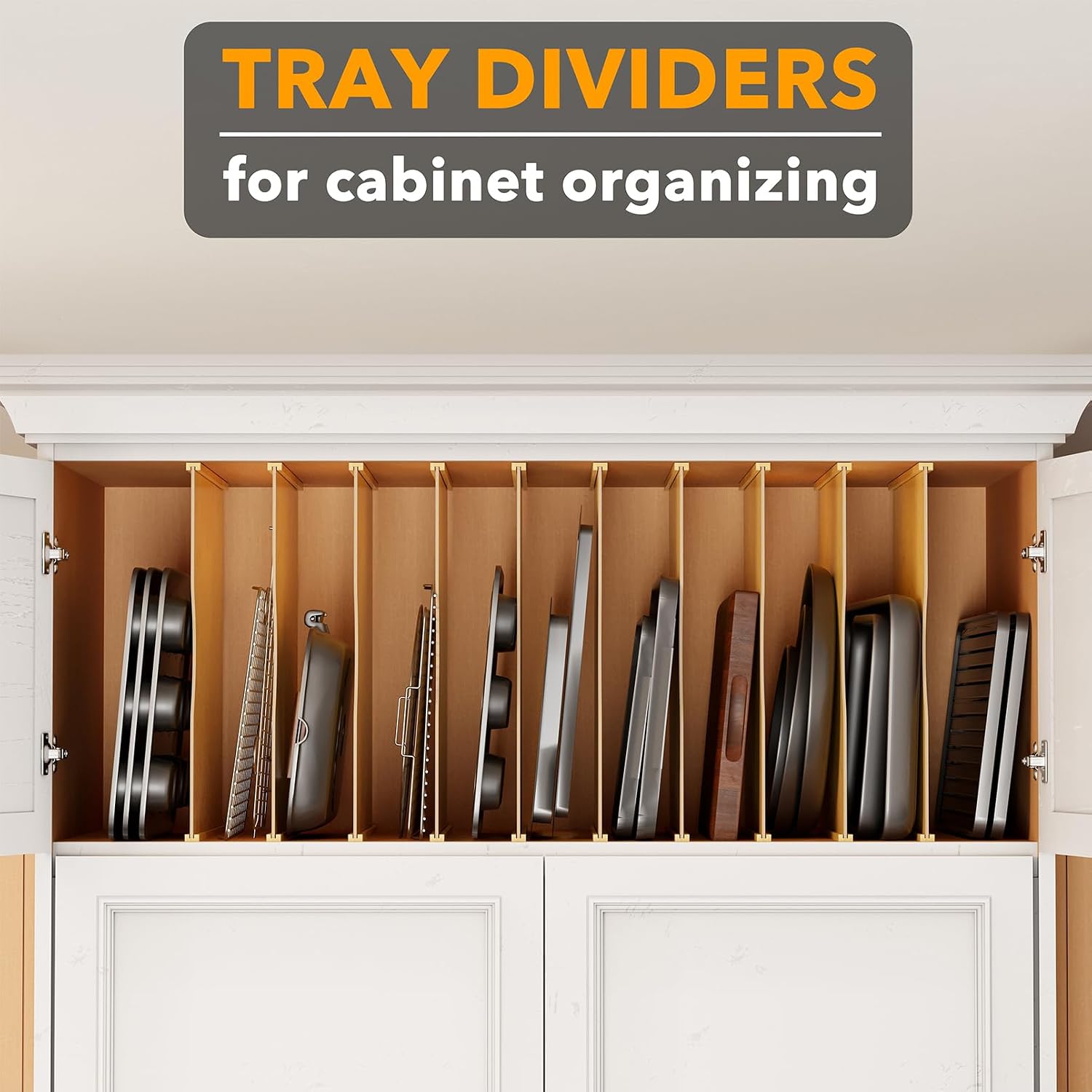 Paquete de 10 divisores de bam - Kitchen Baking Organization reseña y precio