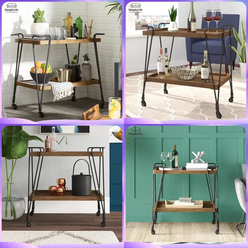Carrito de Cocina con Ruedas,  - Kitchen Baking Trolley reseña y precio